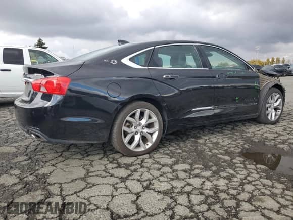 2017 Chevrolet Impala Premier with VIN 2G1145S30H9144588, listed as a Copart auction lot 86850435 with 143,098 mi miles and Salvage title. Bid and sale history available at DreamBid. Image 3.