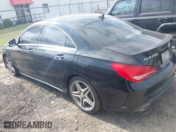 2014 Mercedes-Benz CLA 250 with VIN WDDSJ4GB0EN078587, listed as a IAAI auction lot 42650087 with 125,893 mi miles and . Bid and sale history available at DreamBid. Image 3.