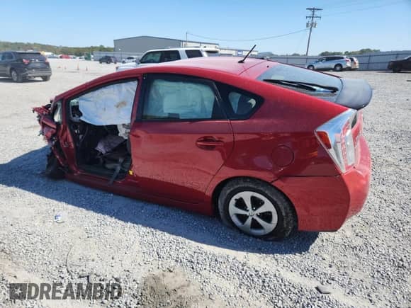 2015 Toyota Prius Two with VIN JTDKN3DU9F0481464, listed as a Copart auction lot 81443295 with Not provided miles and Salvage title. Bid and sale history available at DreamBid. Image 2.