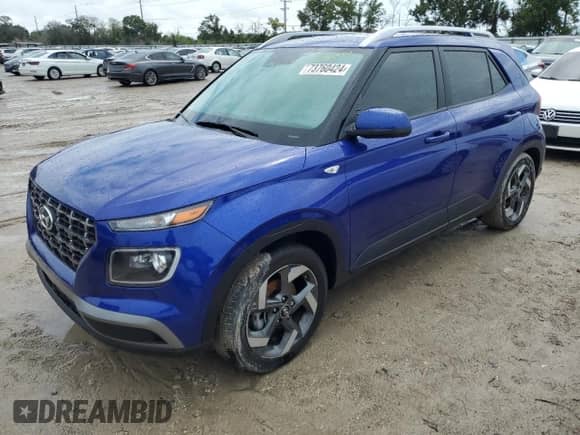 2024 Hyundai Venue Limited с VIN KMHRC8A37RU311660, выставлен на аукционе Copart как лот 73760424 с пробегом Не указан миль и На запчасти • Non repairable. История ставок и продаж доступна на DreamBid. Изображение 1.