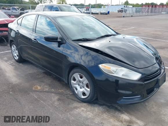 2016 Dodge Dart SE with VIN 1C3CDFAA9GD539753, listed as a IAAI auction lot 43318300 with 106,135 mi miles and . Bid and sale history available at DreamBid. Image 1.