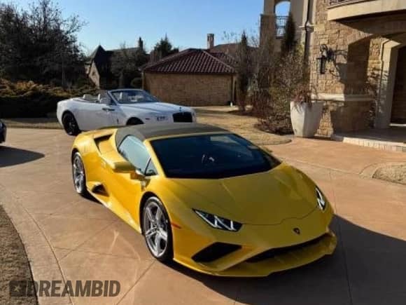 2021 Lamborghini Huracan с VIN ZHWUT5ZF0MLA16128, выставлен на аукционе Copart как лот 50556875 с пробегом 4 968 миль миль и Чистый • Clean title. История ставок и продаж доступна на DreamBid. Изображение 1.