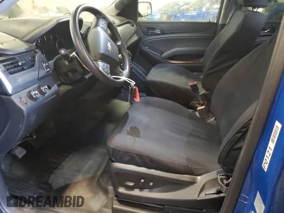 2020 Chevrolet Tahoe Commercial with VIN 1GNSKDEC9LR247733, listed as a Copart auction lot 81214625 with 73,557 mi miles and Salvage title. Bid and sale history available at DreamBid. Image 7.