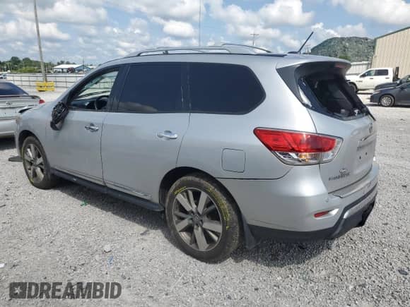 2014 Nissan Pathfinder Platinum with VIN 5N1AR2MM2EC699796, listed as a Copart auction lot 65951295 with 158,473 mi miles and Salvage title. Bid and sale history available at DreamBid. Image 2.