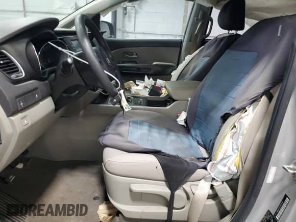 2018 Kia Sedona L with VIN KNDMA5C11J6374230, listed as a Copart auction lot 65271405 with Not provided miles and Salvage title. Bid and sale history available at DreamBid. Image 7.