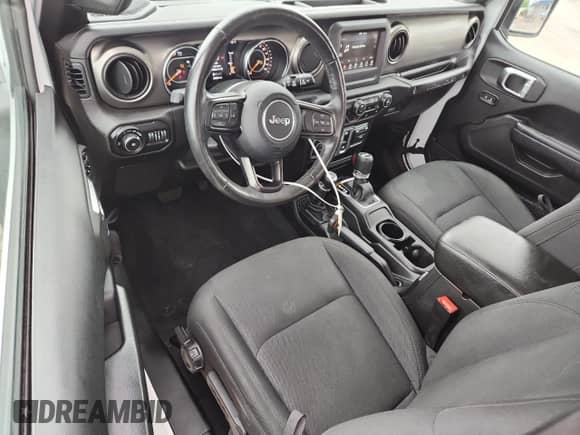 2019 Jeep Wrangler Sport S z VIN 1C4GJXAG1KW614085, wystawiony jako Copart lot #62818985 z przebiegiem 47 539 mil mil oraz Szkoda całkowita • Salvage title. Historia ofert i sprzedaży dostępna na DreamBid. Obrazek 8.