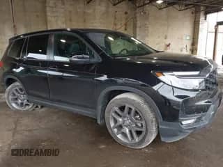 2023 Honda Passport EX-L с VIN 5FNYF8H52PB033173, выставлен на аукционе IAAI как лот 42376245 с пробегом 24 134 миль миль и . История ставок и продаж доступна на DreamBid. Изображение 1.