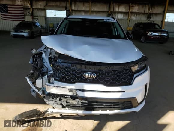2021 Kia Sorento S with VIN 5XYRL4LC0MG007946, listed as a Copart auction lot 87070725 with 121,077 mi miles and Salvage title. Bid and sale history available at DreamBid. Image 5.