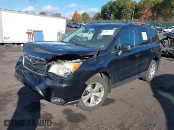 2014 Subaru Forester Touring with VIN JF2SJAMC8EH406036, listed as a IAAI auction lot 43505738 with 206,165 mi miles and . Bid and sale history available at DreamBid. Image 17.