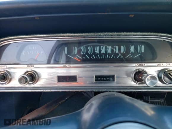 1962 Chevrolet Corvair with VIN 84844114NOV1N, listed as a Copart auction lot 84844114 with 88,760 mi miles and Non repairable. Bid and sale history available at DreamBid. Image 9.