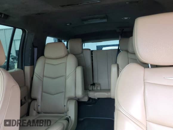 2019 Cadillac Escalade ESV Platinum с VIN 1GYS3KKJ8KR244022, выставлен на аукционе Copart как лот 69283205 с пробегом 90 489 миль миль и Списание • Salvage title. История ставок и продаж доступна на DreamBid. Изображение 10.