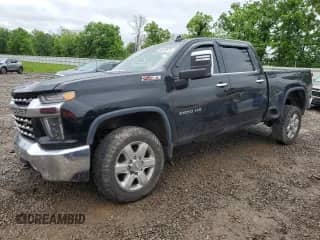 2020 Chevrolet Silverado 2500HD LTZ z VIN 1GC4YPEY4LF194342, wystawiony jako Copart lot #60039875 z przebiegiem 54 053 mil mil oraz Nie do naprawy • Non repairable. Historia ofert i sprzedaży dostępna na DreamBid. Obrazek 1.