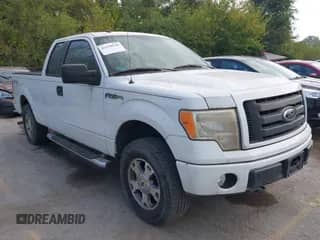 2009 Ford F-150 STX with VIN 1FTRX14859FA27312, listed as a IAAI auction lot 43230518 with 185,351 mi miles and . Bid and sale history available at DreamBid. Image 1.