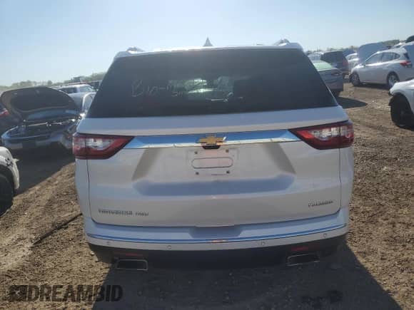 2020 Chevrolet Traverse Premier with VIN 1GNEVKKW8LJ302954, listed as a Copart auction lot 70498835 with Not provided miles and Salvage title. Bid and sale history available at DreamBid. Image 6.