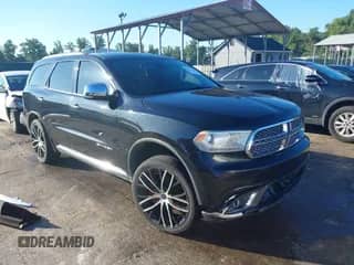 2015 Dodge Durango Citadel with VIN 1C4RDHEG4FC101078, listed as a IAAI auction lot 43061596 with 198,769 mi miles and . Bid and sale history available at DreamBid. Image 1.