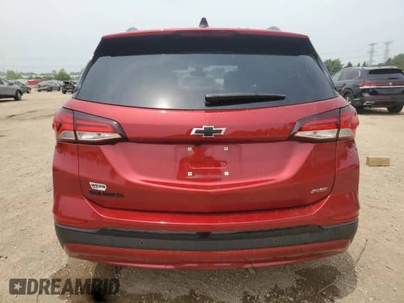 2024 Chevrolet Equinox RS с VIN 3GNAXMEG0RS179084, выставлен на аукционе Copart как лот 60318555 с пробегом 18 483 миль миль и Списание • Salvage title. История ставок и продаж доступна на DreamBid. Изображение 6.