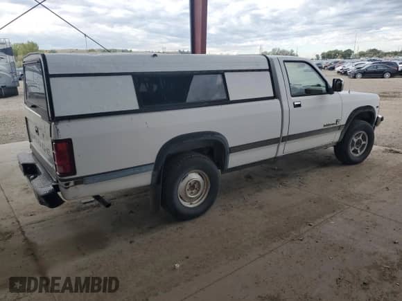 1989 Dodge Dakota with VIN 1B7GG26X8KS095344, listed as a Copart auction lot 82006895 with 186,783 mi miles and Clean title. Bid and sale history available at DreamBid. Image 3.