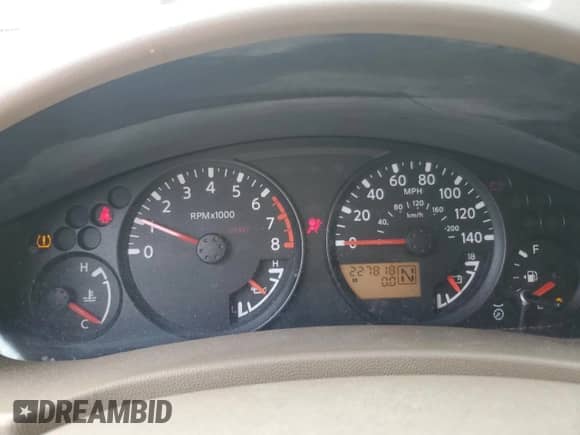 2005 Nissan Frontier SE with VIN 1N6AD06U75C413684, listed as a Copart auction lot 65918035 with 227,818 mi miles and Salvage title. Bid and sale history available at DreamBid. Image 9.