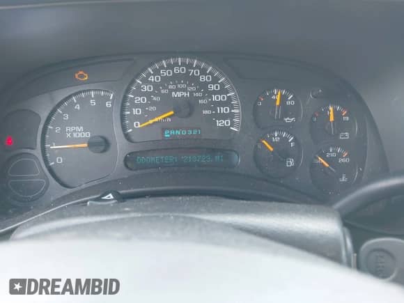 2005 Chevrolet Silverado 1500 Work Truck with VIN 1GCEC14X55Z194229, listed as a IAAI auction lot 42685614 with 213,723 mi miles and . Bid and sale history available at DreamBid. Image 7.