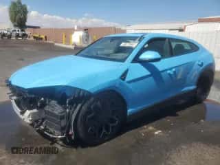 2022 Lamborghini Urus with VIN ZPBUA1ZL7NLA19211, listed as a Copart auction lot 81304775 with 15,414 mi miles and Clean title. Bid and sale history available at DreamBid. Image 1.