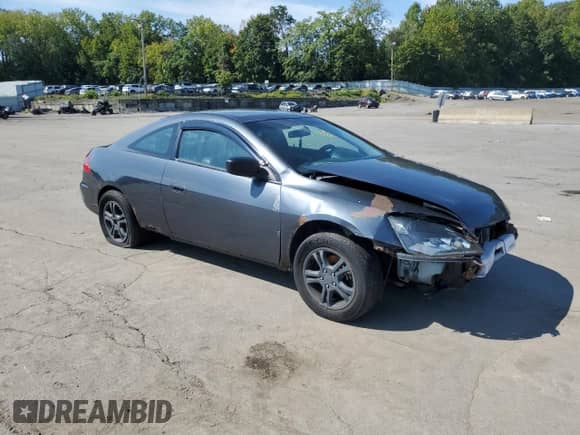 2006 Honda Accord EX-L with VIN 1HGCM72676A004255, listed as a Copart auction lot 80563145 with 240,902 mi miles and Salvage title. Bid and sale history available at DreamBid. Image 4.