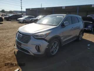 2017 Hyundai Santa Fe Limited Ultimate z VIN KM8SRDHF0HU195936, wystawiony jako Copart lot #71489205 z przebiegiem 111 492 mil mil oraz Czysty tytuł • Clean title. Historia ofert i sprzedaży dostępna na DreamBid. Obrazek 1.
