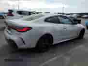 2022 BMW 4 Series 430i with VIN WBA53AP02NCJ95708, listed as a Copart auction lot 80534485 with 34,659 mi miles and Salvage title. Bid and sale history available at DreamBid. Image 3.