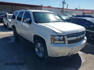 2010 Chevrolet Tahoe LTZ with VIN 1GNUCCE07AR210571, listed as a IAAI auction lot 43417157 with 239,950 mi miles and . Bid and sale history available at DreamBid. Image 1.