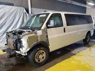 2022 Chevrolet Express Passenger LS с VIN 1GAZGNFP2N1295097, выставлен на аукционе Copart как лот 42342675 с пробегом 39 207 миль миль и Чистый • Clean title. История ставок и продаж доступна на DreamBid. Изображение 1.