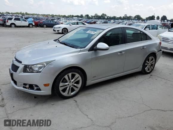 2014 Chevrolet Cruze LTZ с VIN 1G1PG5SB2E7388006, выставлен на аукционе Copart как лот 66088794 с пробегом 82 434 миль миль и Списание • Salvage title. История ставок и продаж доступна на DreamBid. Изображение 1.