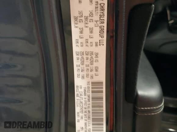 2014 Jeep Grand Cherokee SRT-8 с VIN 1C4RJFDJ0EC274797, выставлен на аукционе Copart как лот 65029735 с пробегом Не указан миль и Списание • Salvage title. История ставок и продаж доступна на DreamBid. Изображение 13.