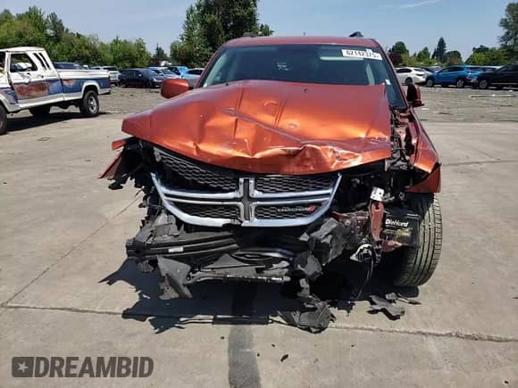 2014 Dodge Journey SXT with VIN 3C4PDDBG1ET127354, listed as a Copart auction lot 62142375 with Not provided miles and Salvage title. Bid and sale history available at DreamBid. Image 13.