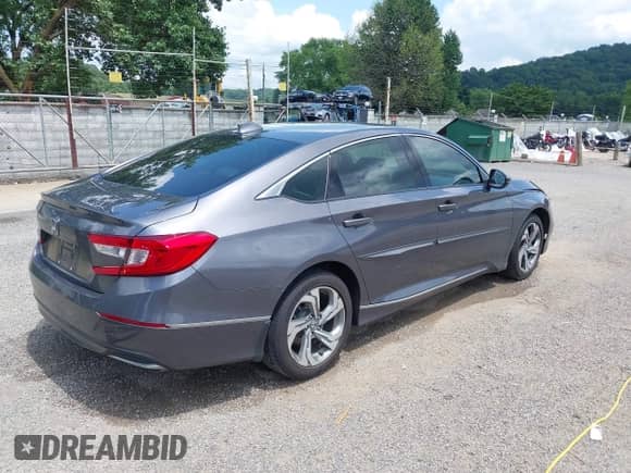 2020 Honda Accord EX-L z VIN 1HGCV1F54LA074755, wystawiony jako IAAI lot #42668548 z przebiegiem 64 729 mil mil oraz . Historia ofert i sprzedaży dostępna na DreamBid. Obrazek 4.