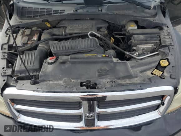 2005 Dodge Durango SLT with VIN 1D4HD48D55F572100, listed as a Copart auction lot 55355265 with 189,604 mi miles and Salvage title. Bid and sale history available at DreamBid. Image 12.