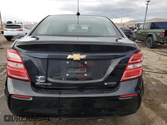 2020 Chevrolet Sonic Premier with VIN 1G1JF5SB9L4113627, listed as a Copart auction lot 57494115 with 89,223 mi miles and Salvage title. Bid and sale history available at DreamBid. Image 6.