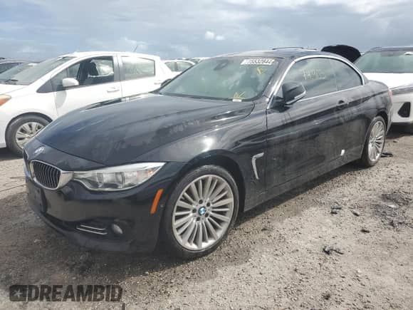 2016 BMW 4 Series 435i xDrive with VIN WBA3T7C51G5A37351, listed as a Copart auction lot 75532844 with 74,905 mi miles and Non repairable. Bid and sale history available at DreamBid. Image 1.