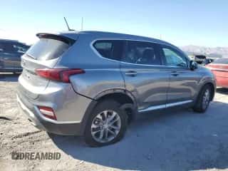 2019 Hyundai Santa Fe SE with VIN 5NMS2CAD3KH095873, listed as a Copart auction lot 85199995 with 68,309 mi miles and Salvage title. Bid and sale history available at DreamBid. Image 3.