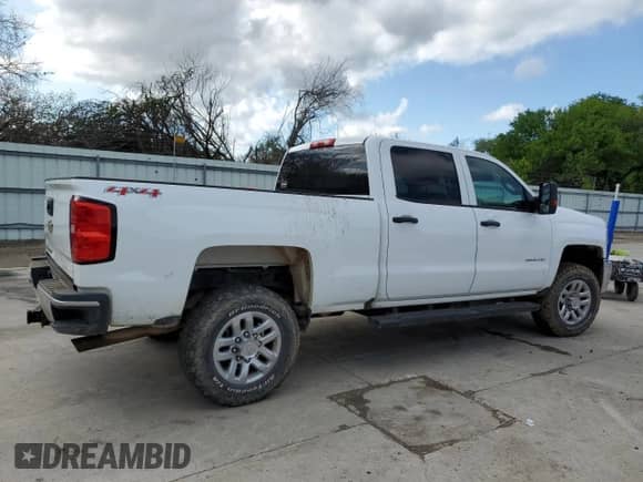 2017 Chevrolet Silverado 2500HD Work Truck with VIN 1GC1KUEGXHF234974, listed as a Copart auction lot 47557124 with 85,615 mi miles and Clean title. Bid and sale history available at DreamBid. Image 3.