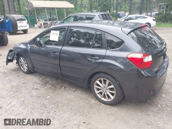 2014 Subaru Impreza Premium with VIN JF1GPAC61E8234159, listed as a IAAI auction lot 42913186 with 135,200 mi miles and . Bid and sale history available at DreamBid. Image 3.