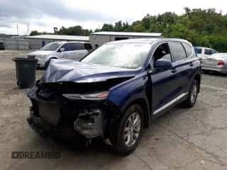 2020 Hyundai Santa Fe SE with VIN 5NMS2CAD0LH180221, listed as a Copart auction lot 55202262 with Not provided miles and . Bid and sale history available at DreamBid. Image 2.