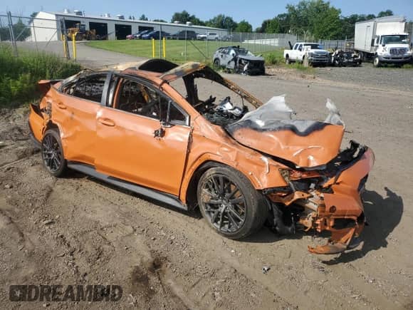 2023 Subaru WRX Limited с VIN JF1VBAL67P9806595, выставлен на аукционе Copart как лот 61837955 с пробегом Не указан миль и Списание • Salvage title. История ставок и продаж доступна на DreamBid. Изображение 4.