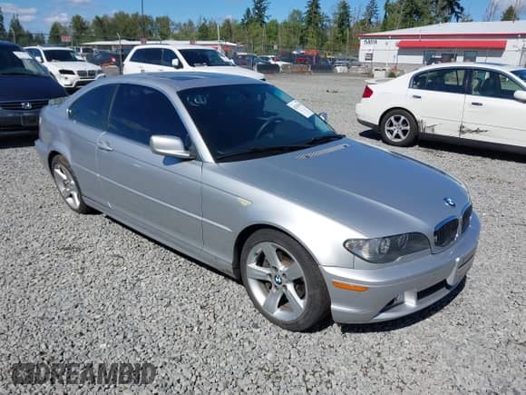 2004 BMW 3 Series 325Ci with VIN WBABD33434PL03359, listed as a IAAI auction lot 42381962 with 126,487 mi miles and . Bid and sale history available at DreamBid. Image 1.