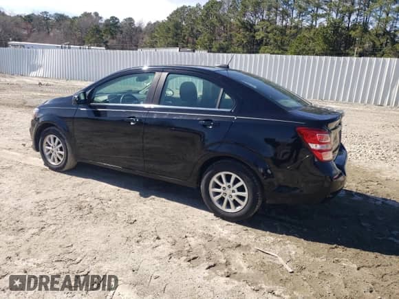 2018 Chevrolet Sonic LT с VIN 1G1JD5SBXJ4127765, выставлен на аукционе Copart как лот 49309495 с пробегом 130 118 миль миль и Списание • Salvage title. История ставок и продаж доступна на DreamBid. Изображение 2.
