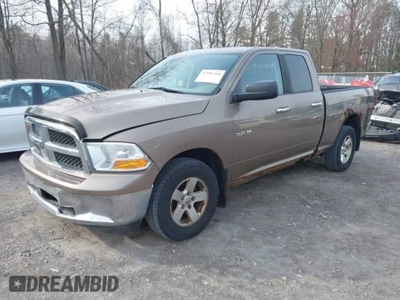 2010 Dodge 1500 SLT with VIN 1D7RV1GPXAS177474, listed as a IAAI auction lot 42081308 with 146,399 mi miles and . Bid and sale history available at DreamBid. Image 2.