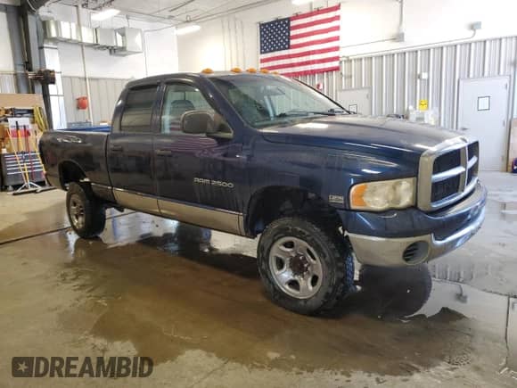 2003 Dodge 2500 ST with VIN 3D7KU28DX3G731122, listed as a Copart auction lot 67288385 with 247,347 mi miles and Clean title. Bid and sale history available at DreamBid. Image 4.