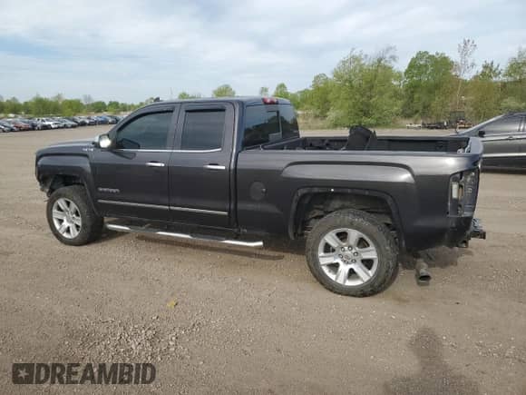 2016 GMC Sierra 1500 SLT with VIN 1GTV2NECXGZ249508, listed as a Copart auction lot 56311695 with 118,289 mi miles and Salvage title. Bid and sale history available at DreamBid. Image 2.