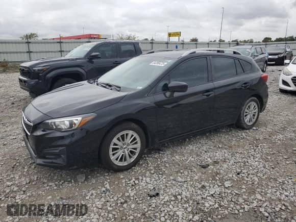 2018 Subaru Impreza Premium with VIN 4S3GTAB62J3724205, listed as a Copart auction lot 84206475 with 199,007 mi miles and Clean title. Bid and sale history available at DreamBid. Image 1.