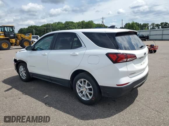 2024 Chevrolet Equinox LT с VIN 3GNAXUEG6RS167523, выставлен на аукционе Copart как лот 65599725 с пробегом 35 906 миль миль и Списание • Salvage title. История ставок и продаж доступна на DreamBid. Изображение 2.