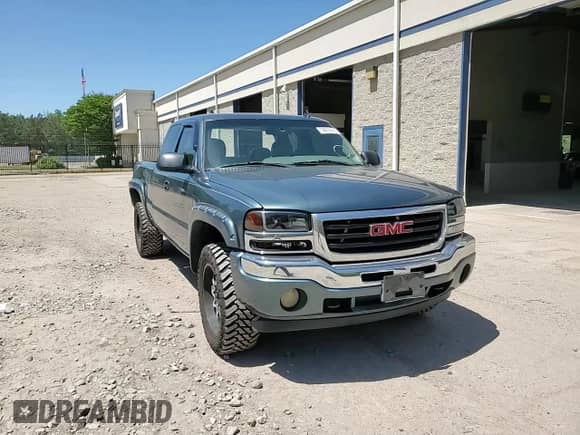 2006 GMC Sierra 1500 SLT with VIN 1GTEK19B46Z209658, listed as a Copart auction lot 54836765 with 207,851 mi miles and Salvage title. Bid and sale history available at DreamBid. Image 13.