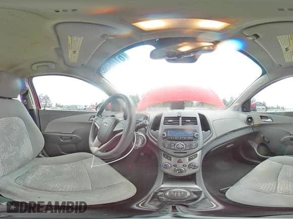 2012 Chevrolet Sonic LS with VIN 1G1JB6SH6C4120122, listed as a Copart auction lot 61784985 with 160,048 mi miles and Salvage title. Bid and sale history available at DreamBid. Image 15.